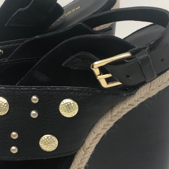 REBECCA MINKOFF 'Kimiko' Studded Wedge Sandal - Picture 5 of 8